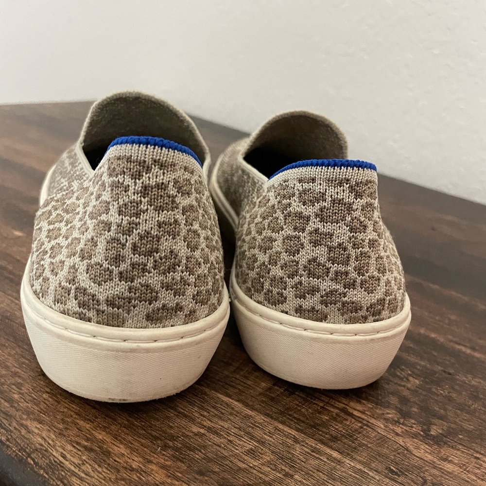 Rothy’s The Sneaker Slip On Pebble Spot Women's Size 8 - Picture 2 of 3
